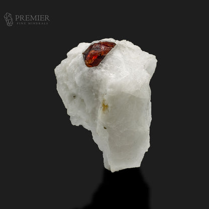 Red Garnet Crystal on Feldspar – Premium Skardu Pakistan
