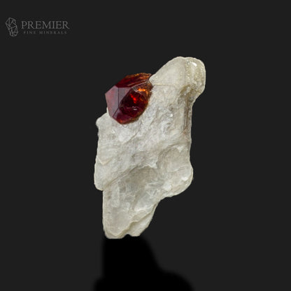 Spessartine Garnet Crystal on Muscovite Mica – Skardu Thumbnail