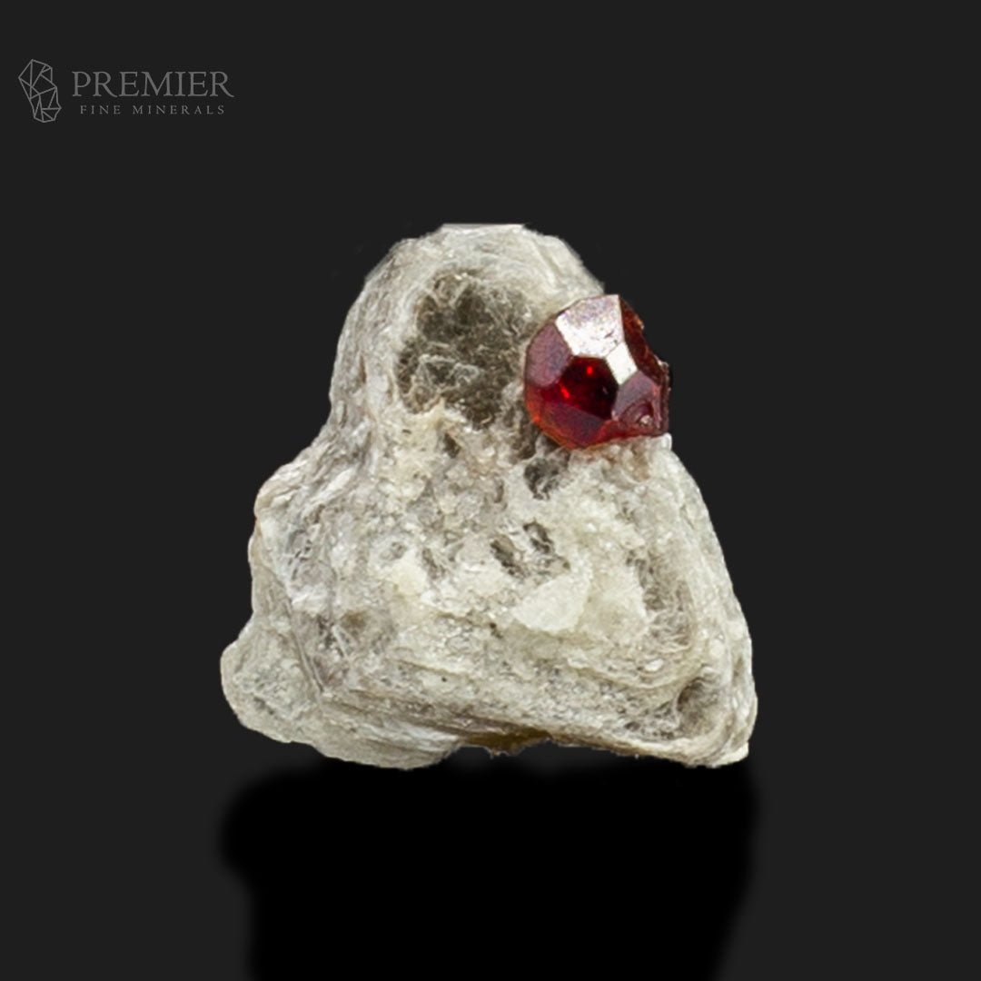Spessartine Garnet Crystals on Mica – 5.1ct Skardu Pakistan Thumbnail