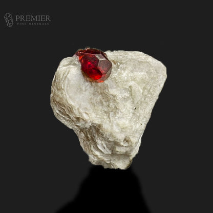 Spessartine Garnet Crystals on Mica – 5.1ct Skardu Pakistan Thumbnail