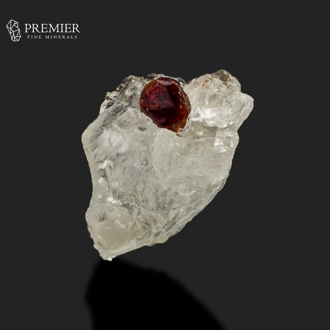 Rhodolite Garnet Crystals on Quartz Matrix – Skardu Pakistan