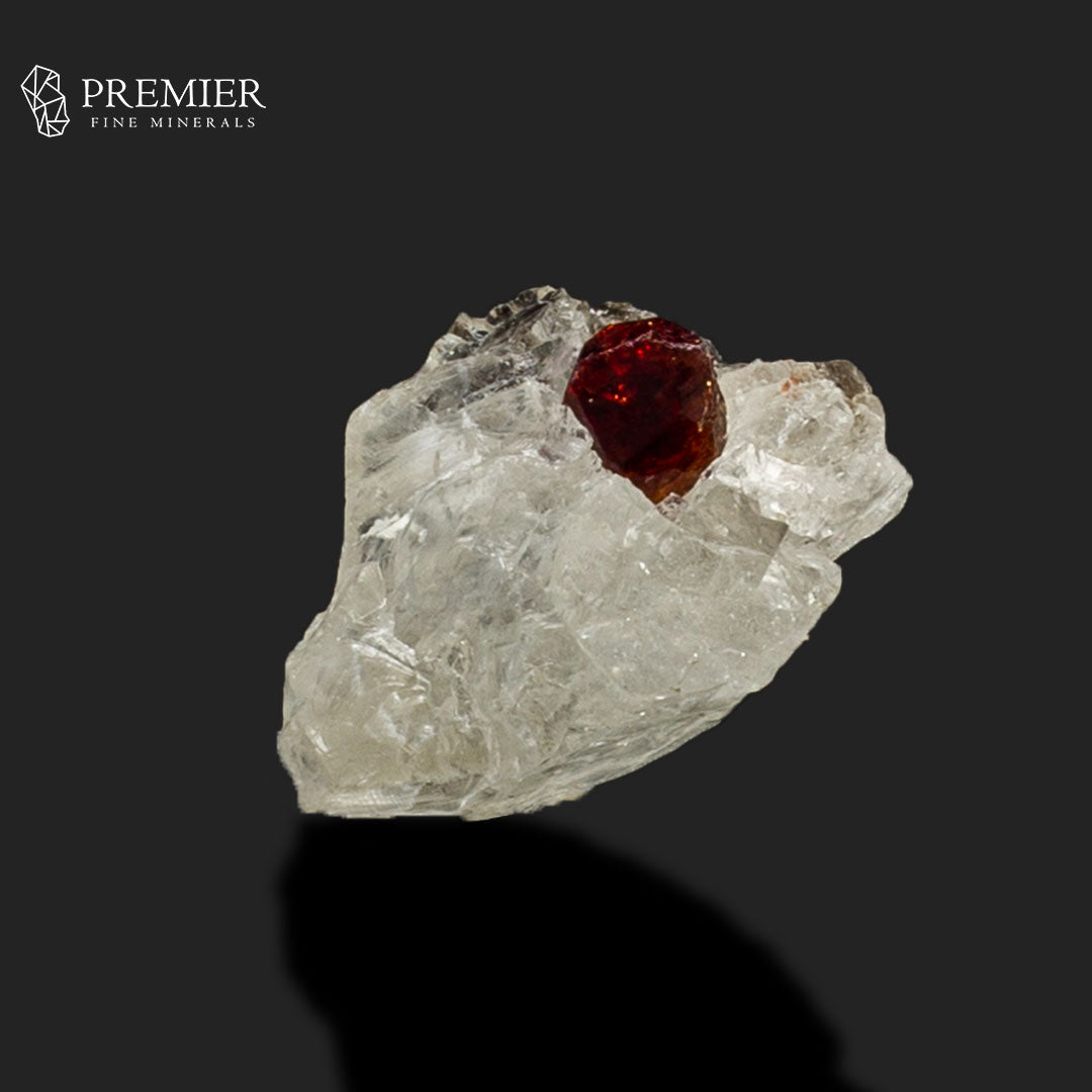 Rhodolite Garnet Crystals on Quartz Matrix – Skardu Pakistan