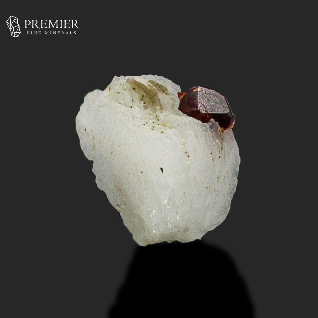 Rhodolite Garnet with Mica on Feldspar – Pakistan Thumbnail