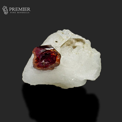 Rhodolite Garnet with Mica on Feldspar – Pakistan Thumbnail