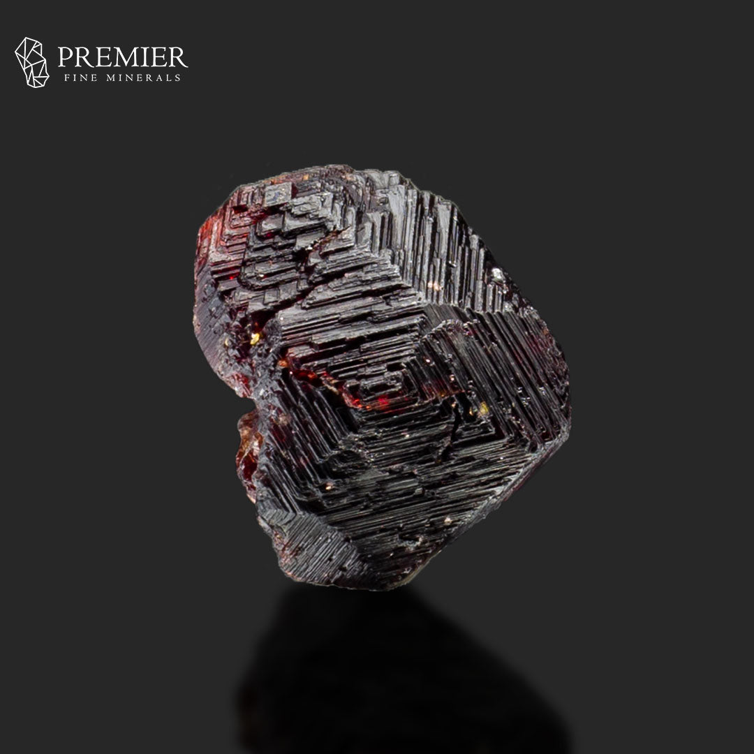 Etched Rhodolite Garnet Crystal – 47.5ct Skardu Pakistan
