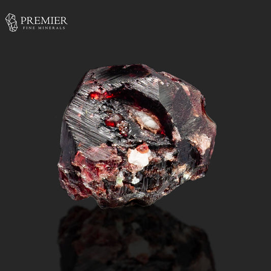 Etched Rhodolite Garnet Crystal – 52ct Skardu Pakistan