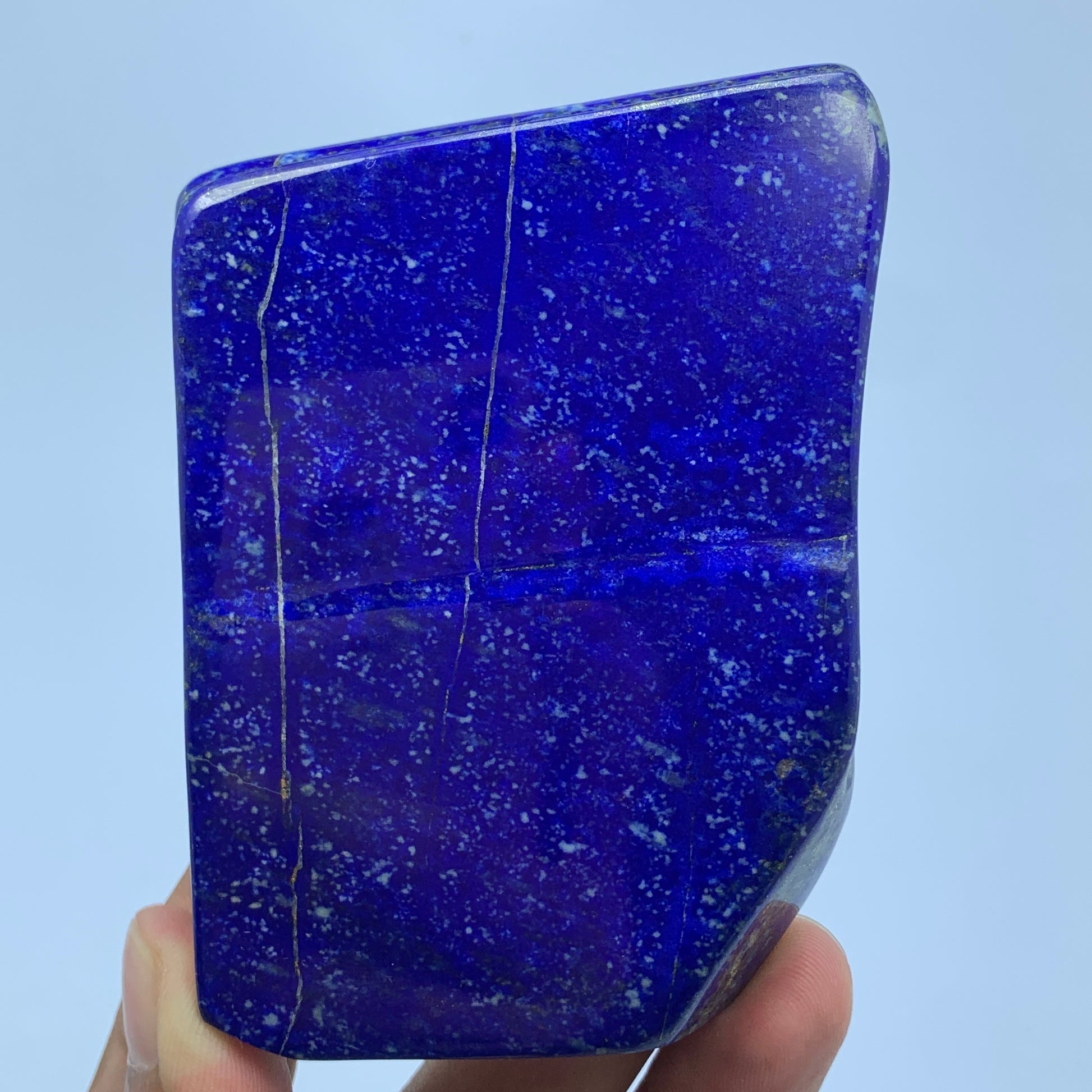 Lapis Lazuli Tumbled, 1144 Carat, AAA Grade, Polished Lapis, Deep Blue, Freeform Stone, Third Eye Chakra, Healing Crystal, Golden Pyrite, Display Decor
