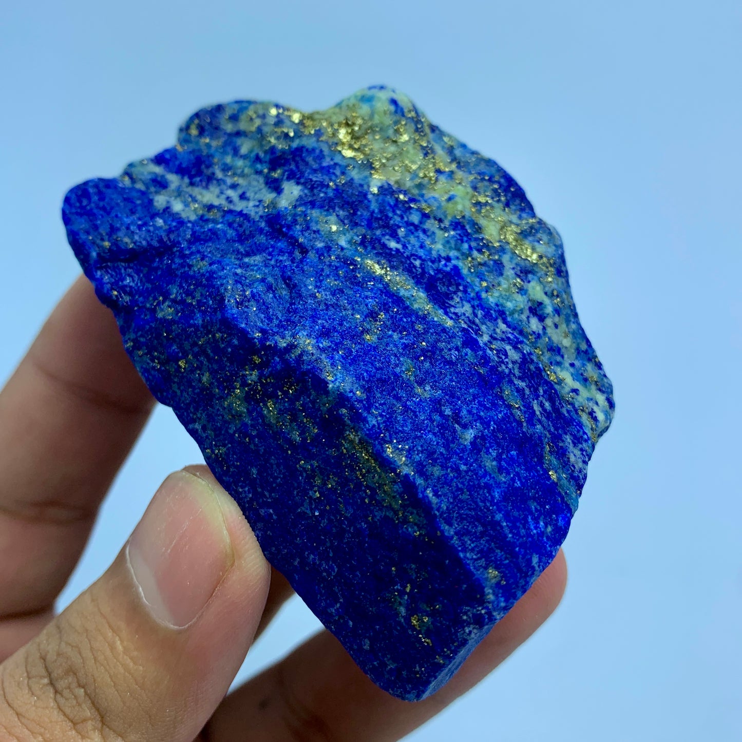 Lapis Lazuli Raw, Royal Blue Lapis, AAA Grade, Afghan Lapis, Natural Crystal, Golden Pyrite, Large Lapis, Mineral Specimen, Home Decor Crystal, Lapidary Rough, Carving Stone, Investment Stone, Deep Blue Lapis