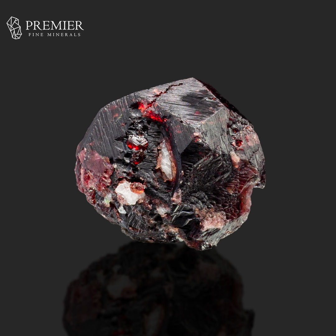 Etched Rhodolite Garnet Crystal – 52ct Skardu Pakistan