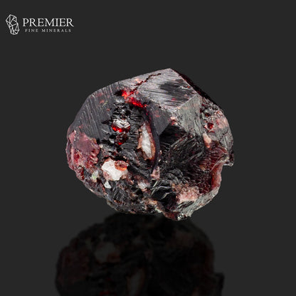 Etched Rhodolite Garnet Crystal – 52ct Skardu Pakistan