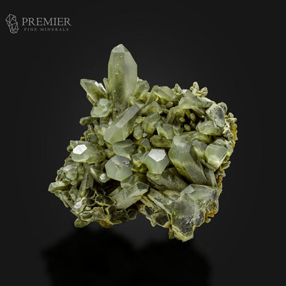 Chlorite Quartz Cluster from Pakistan