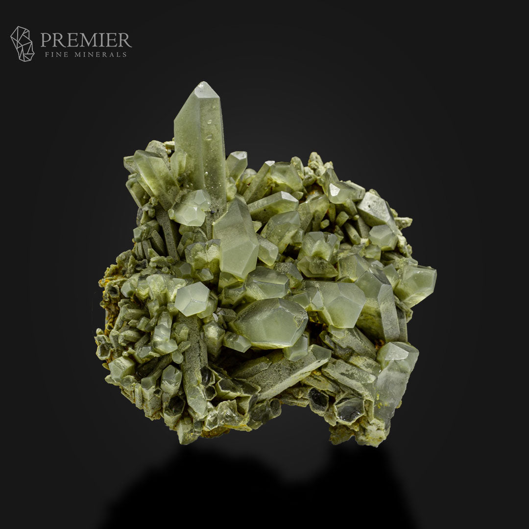 Chlorite Quartz Cluster from Pakistan