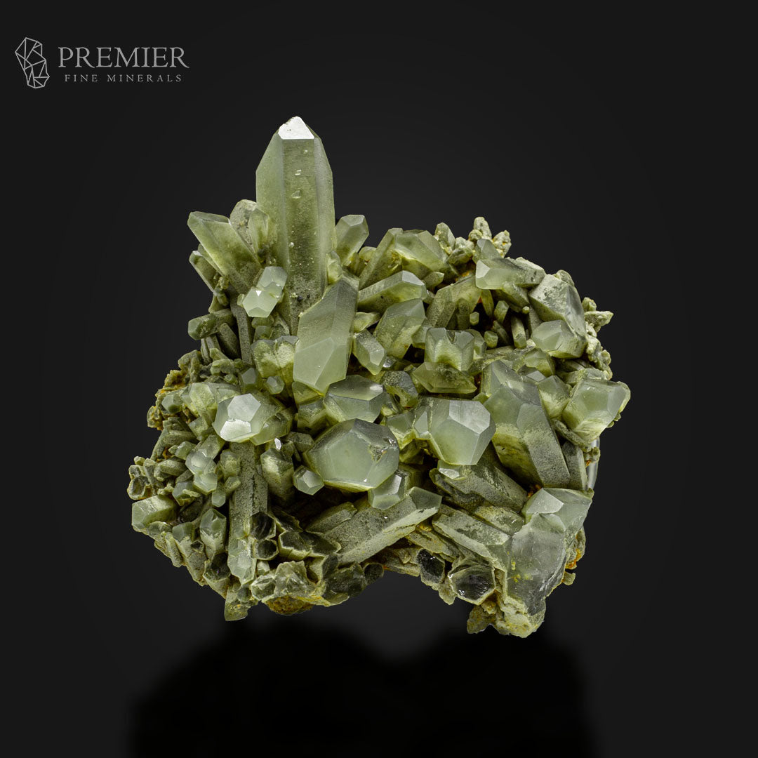 Chlorite Quartz Cluster from Pakistan