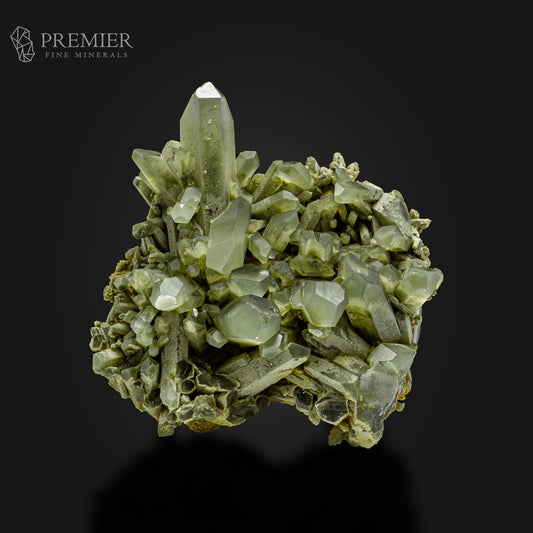 Chlorite Quartz Cluster from Pakistan