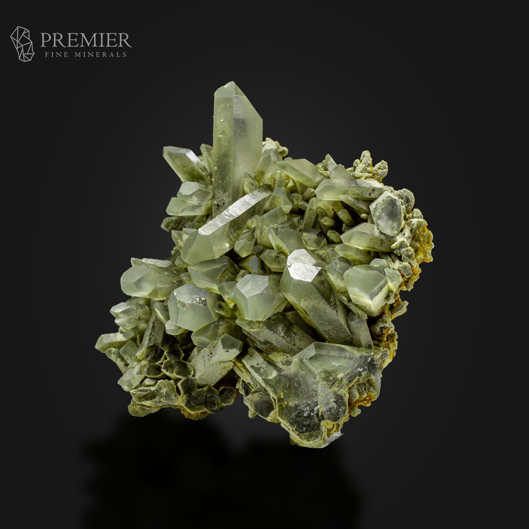 Chlorite Quartz Cluster from Pakistan