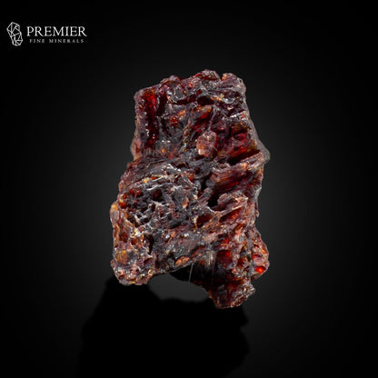 Etched Rhodolite Garnet Crystal – 31.8ct Skardu Pakistan