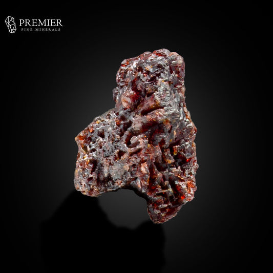 Etched Rhodolite Garnet Crystal – 31.8ct Skardu Pakistan