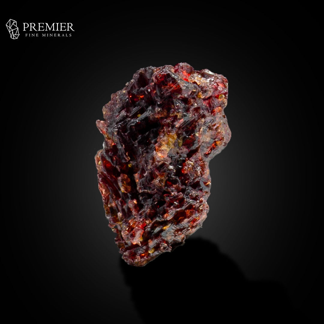 Etched Rhodolite Garnet Crystal – 31.8ct Skardu Pakistan
