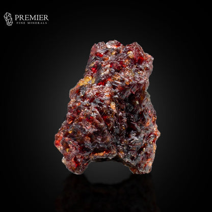 Etched Rhodolite Garnet Crystal – 31.8ct Skardu Pakistan