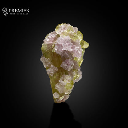 Watermelon Tourmaline with Lepidolite on Matrix – Afghanistan