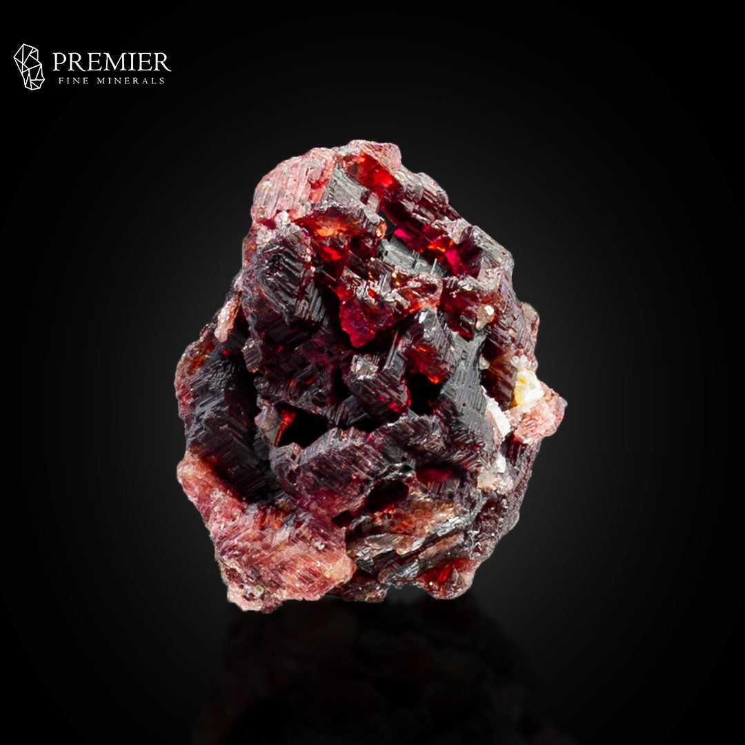 Natural Etched Rhodolite Garnet Crystal – Skardu Pakistan