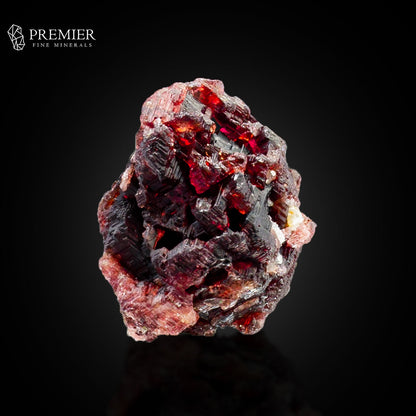 Natural Etched Rhodolite Garnet Crystal – Skardu Pakistan