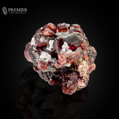 Natural Etched Rhodolite Garnet Crystal – Skardu Pakistan