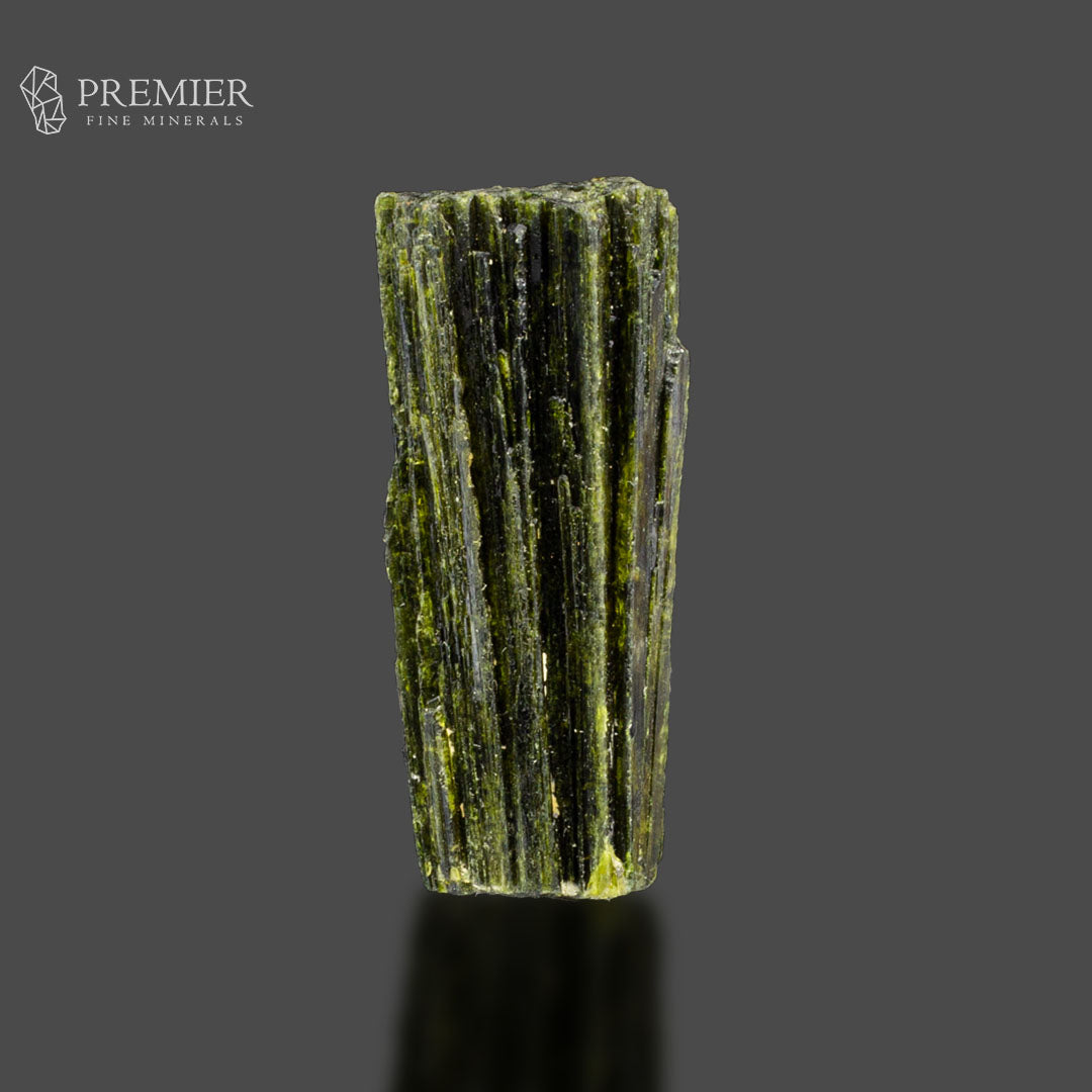 Deep Green Epidote Crystal from Pakistan