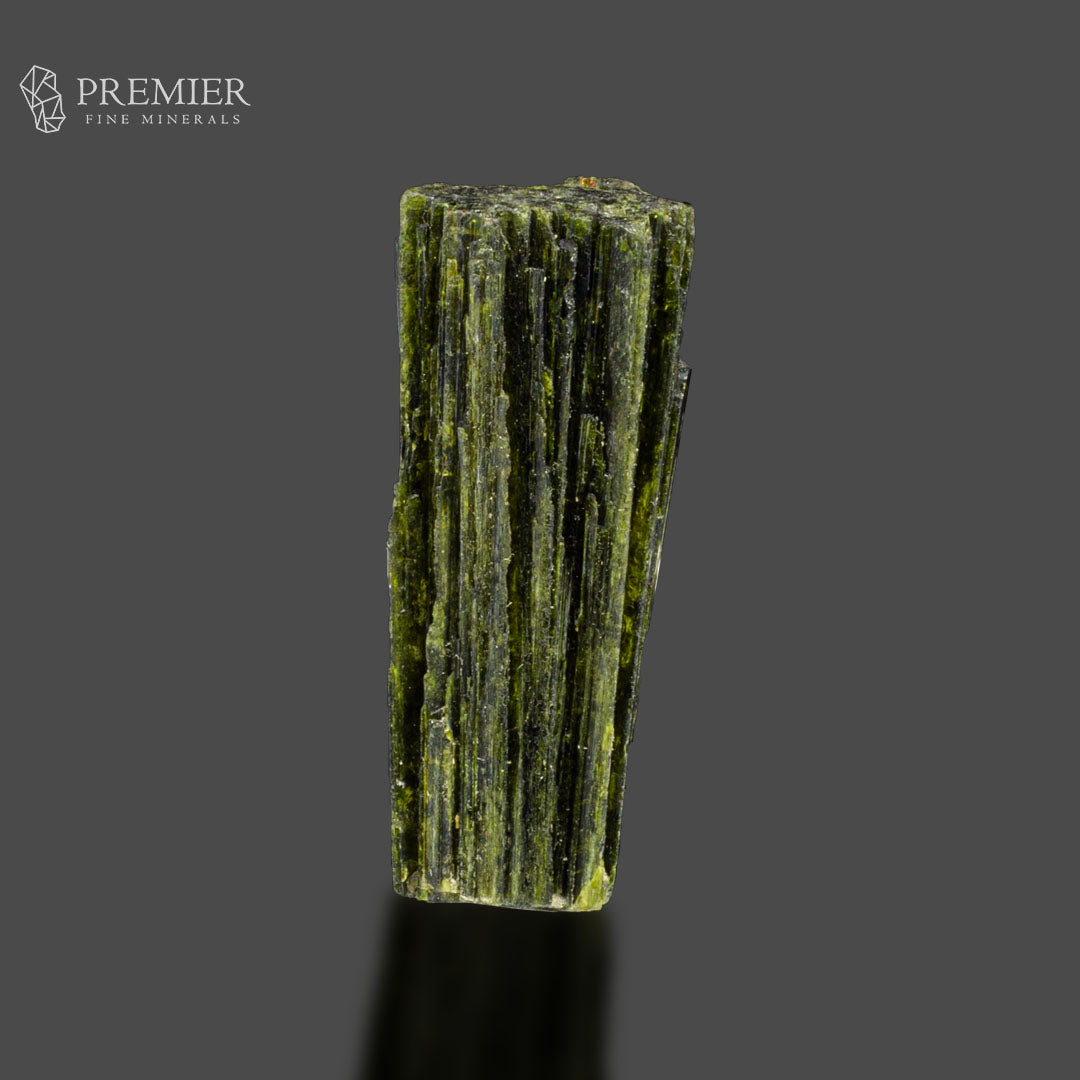 Deep Green Epidote Crystal from Pakistan