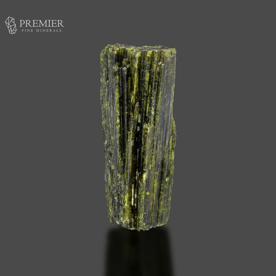Deep Green Epidote Crystal from Pakistan