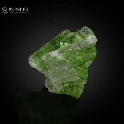 Green  Tourmaline Cluster on Matrix – Afghanistan