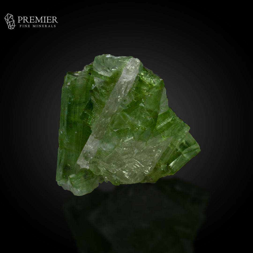 Green  Tourmaline Cluster on Matrix – Afghanistan
