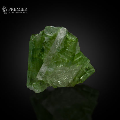 Green  Tourmaline Cluster on Matrix – Afghanistan