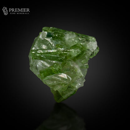 Green  Tourmaline Cluster on Matrix – Afghanistan
