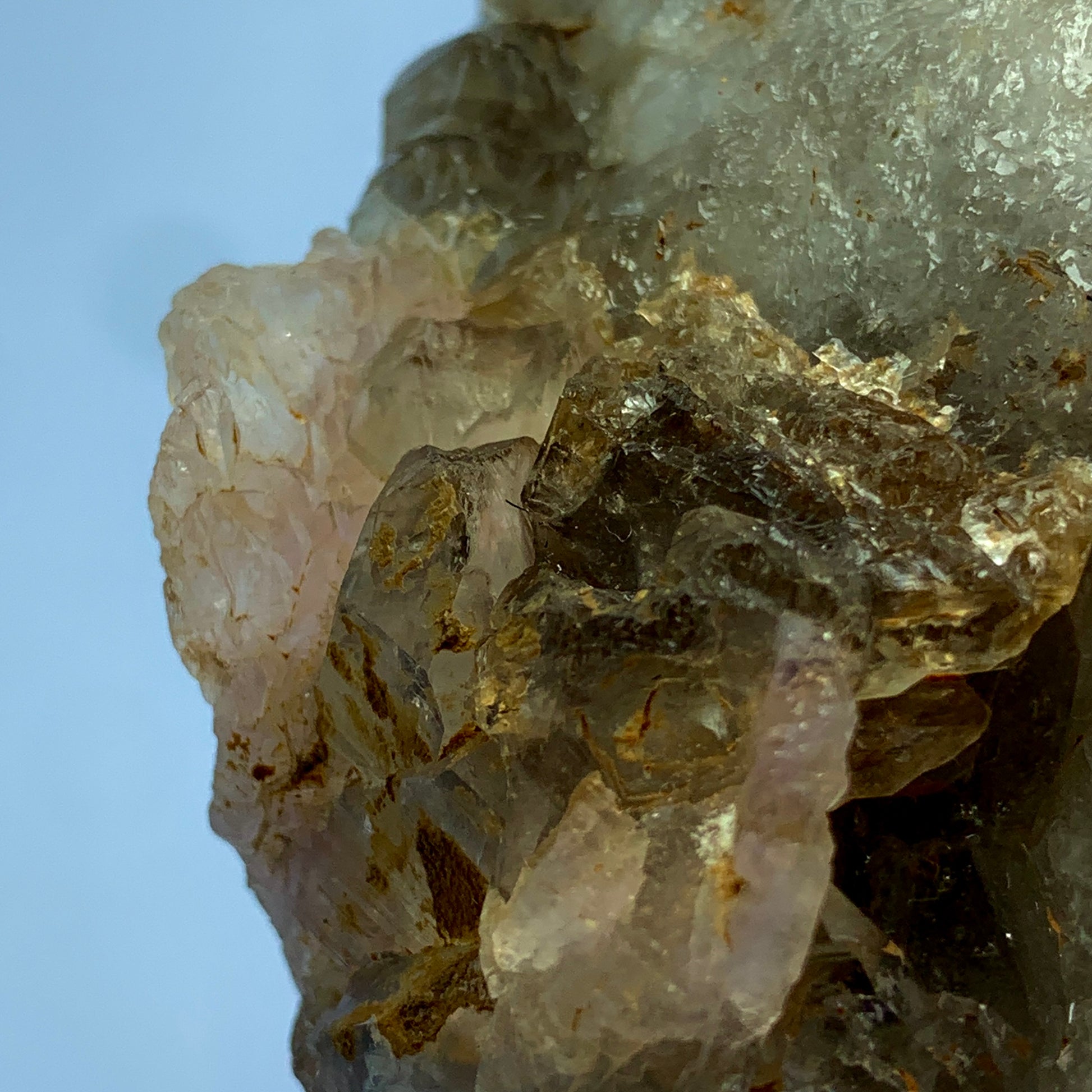 Polychromatic Quartz, 400g Quartz, Skeleton Quartz, Rose Quartz, Smoky Quartz, Window Quartz, Lazer Quartz, Faden Quartz, Afghanistan Crystal, Rare Quartz, Collector Specimen