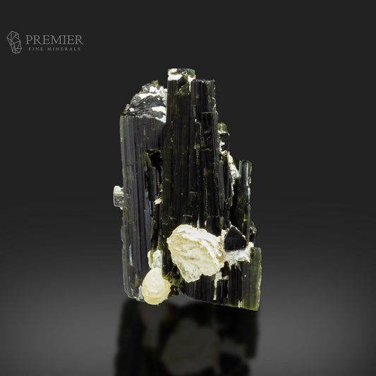 Green Cap Tourmaline with Quartz, Mica & Albite – Pakistan