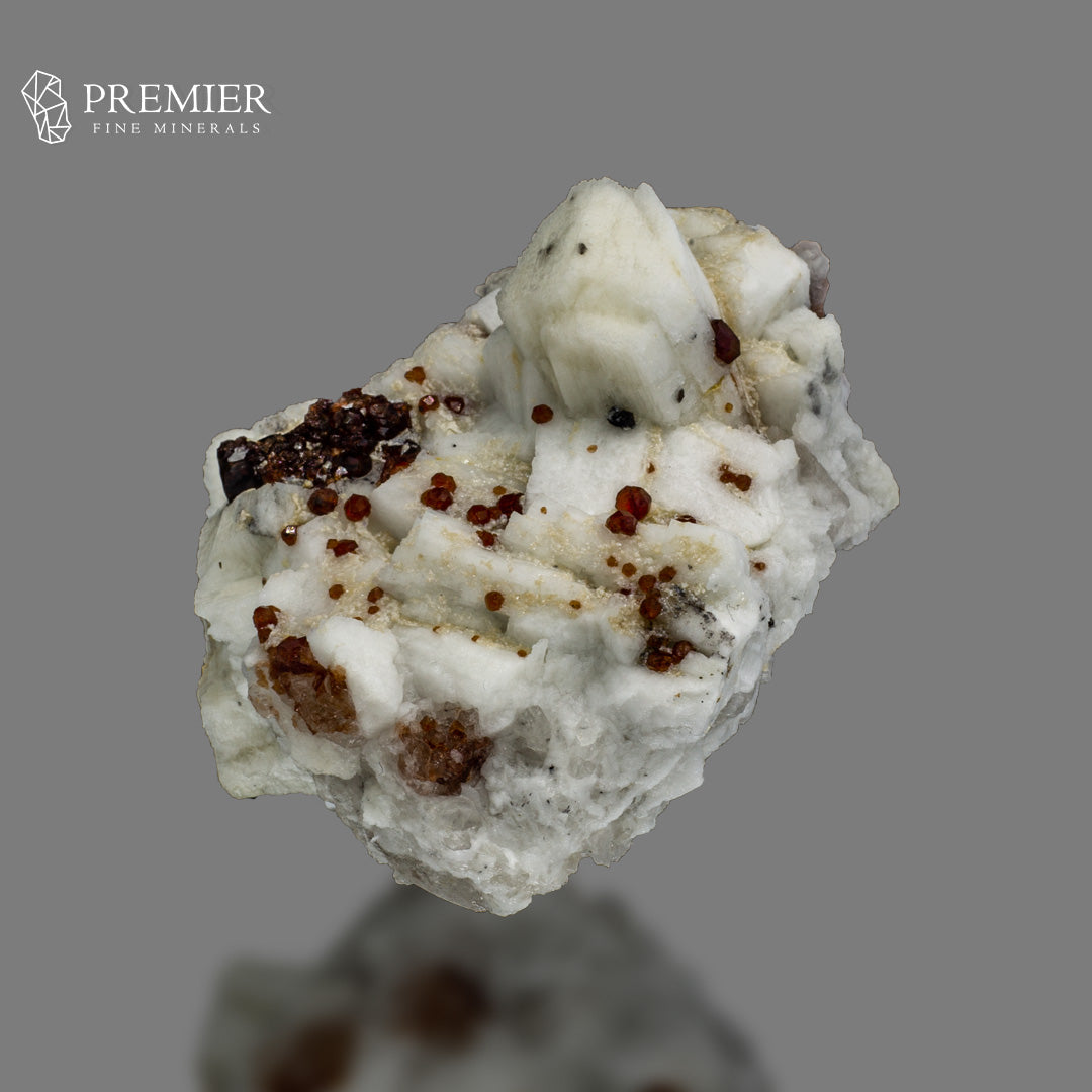 Spessartine Garnet Cluster on Feldspar – Skardu Pakistan