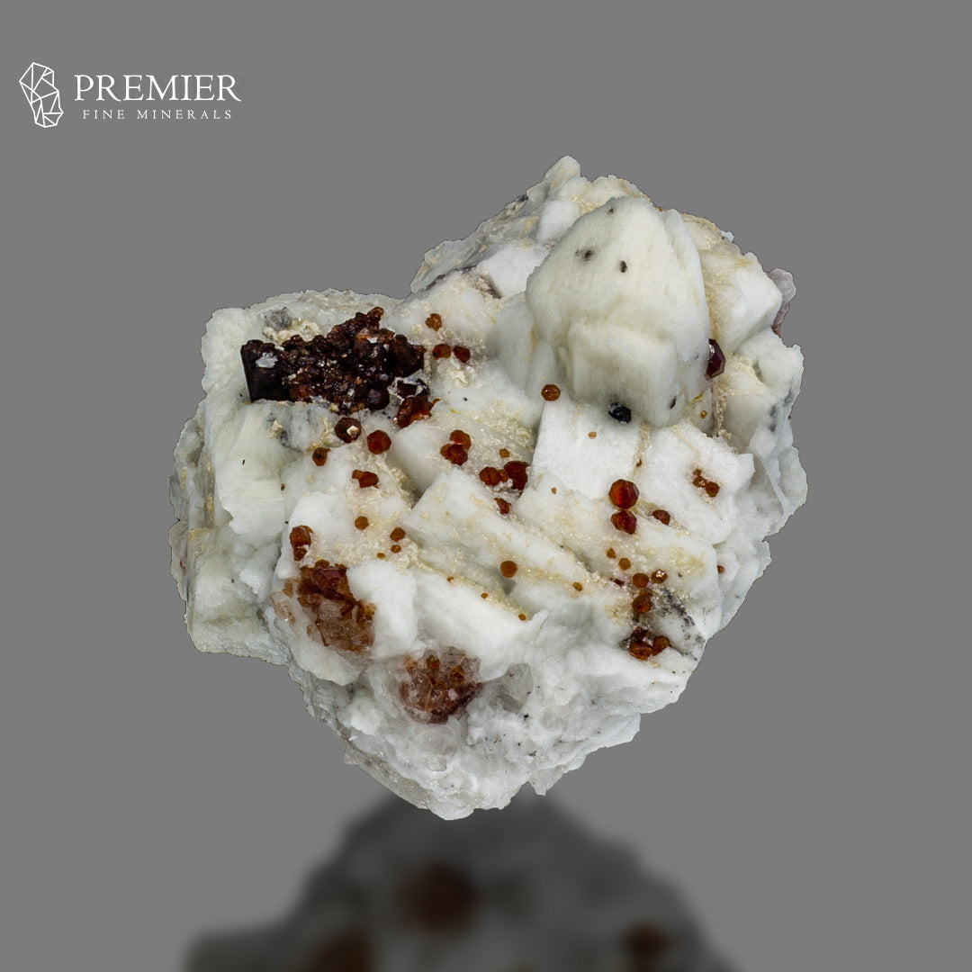 Spessartine Garnet Cluster on Feldspar – Skardu Pakistan