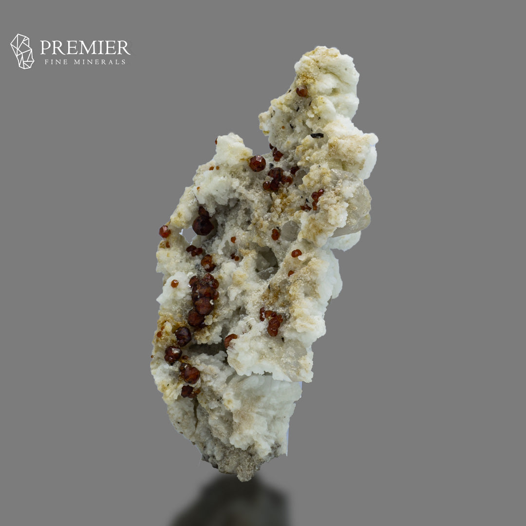 Spessartine Garnet & Quartz on Feldspar – Skardu Pakistan