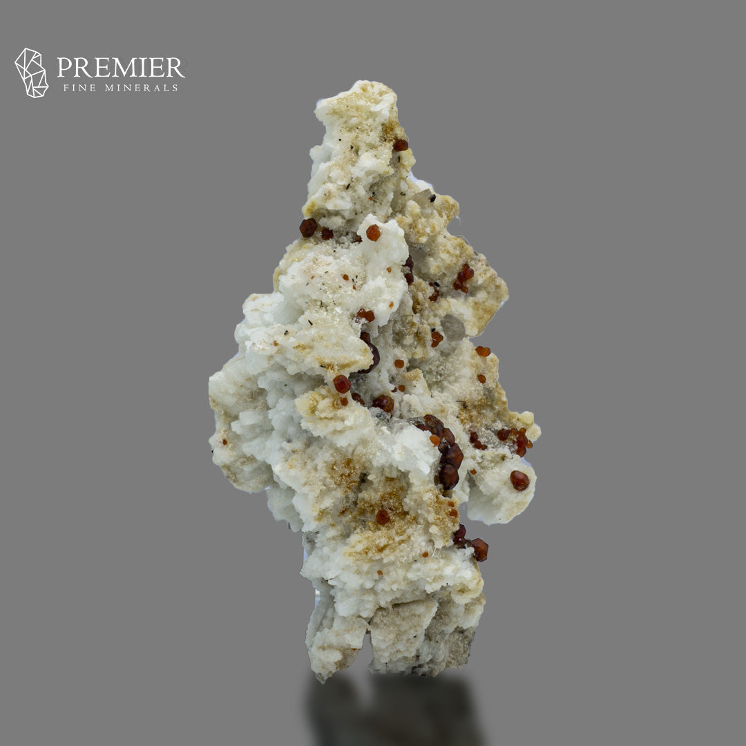 Spessartine Garnet & Quartz on Feldspar – Skardu Pakistan