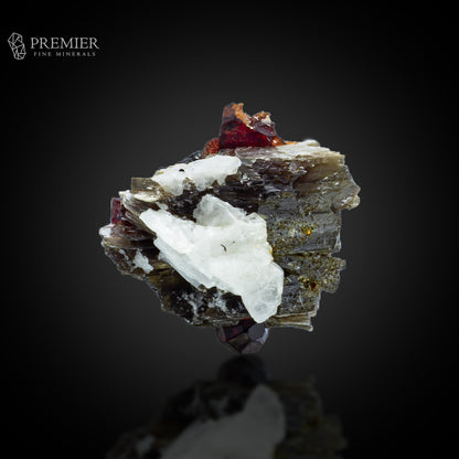 Rhodolite Garnet on Star Mica & Feldspar – Skardu Pakistan