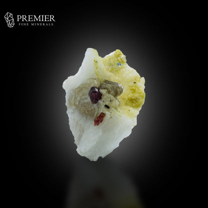 Red Garnet on Muscovite & Feldspar – Skardu Pakistan