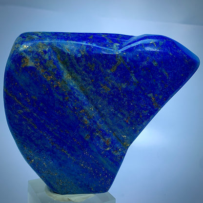 Lapis Lazuli Tumbled, 500g Lapis, Polished Crystal, High Grade, Blue Crystal, Healing Stone, Chakra Decor, Bulk Lapis, Golden Pyrite, Freeform Tumbled