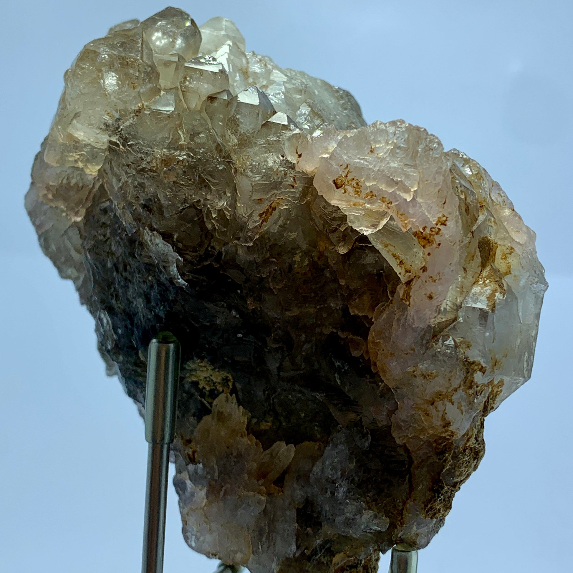 Polychromatic Quartz, 400g Quartz, Skeleton Quartz, Rose Quartz, Smoky Quartz, Window Quartz, Lazer Quartz, Faden Quartz, Afghanistan Crystal, Rare Quartz, Collector Specimen