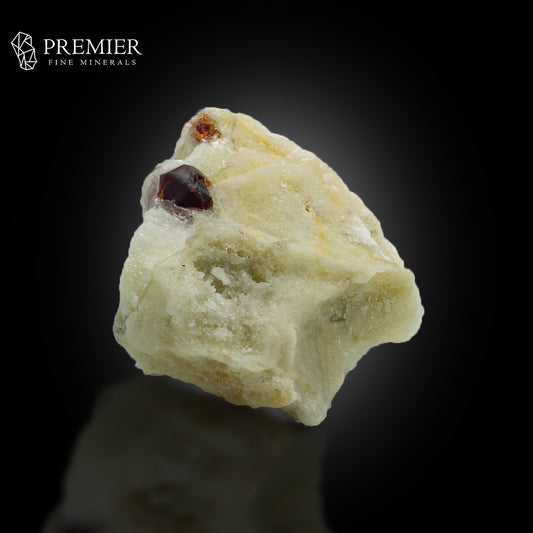 Red Garnet Cluster on Feldspar – Skardu Pakistan