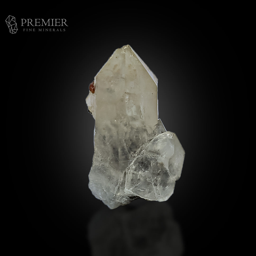 Rhodolite Garnet & Schorl Tourmaline on Quartz – Skardu