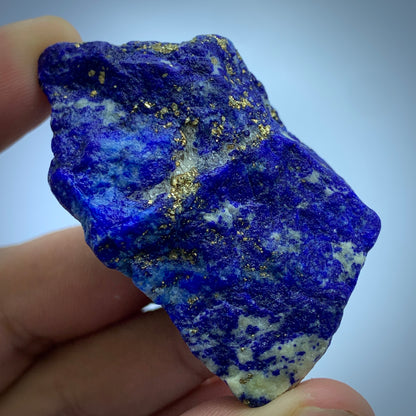 Lapis Lazuli Raw, Royal Blue Lapis, AAA Grade, Afghan Lapis, Natural Crystal, Golden Pyrite, Large Lapis, Mineral Specimen, Home Decor Crystal, Lapidary Rough, Carving Stone, Investment Stone, Deep Blue Lapis