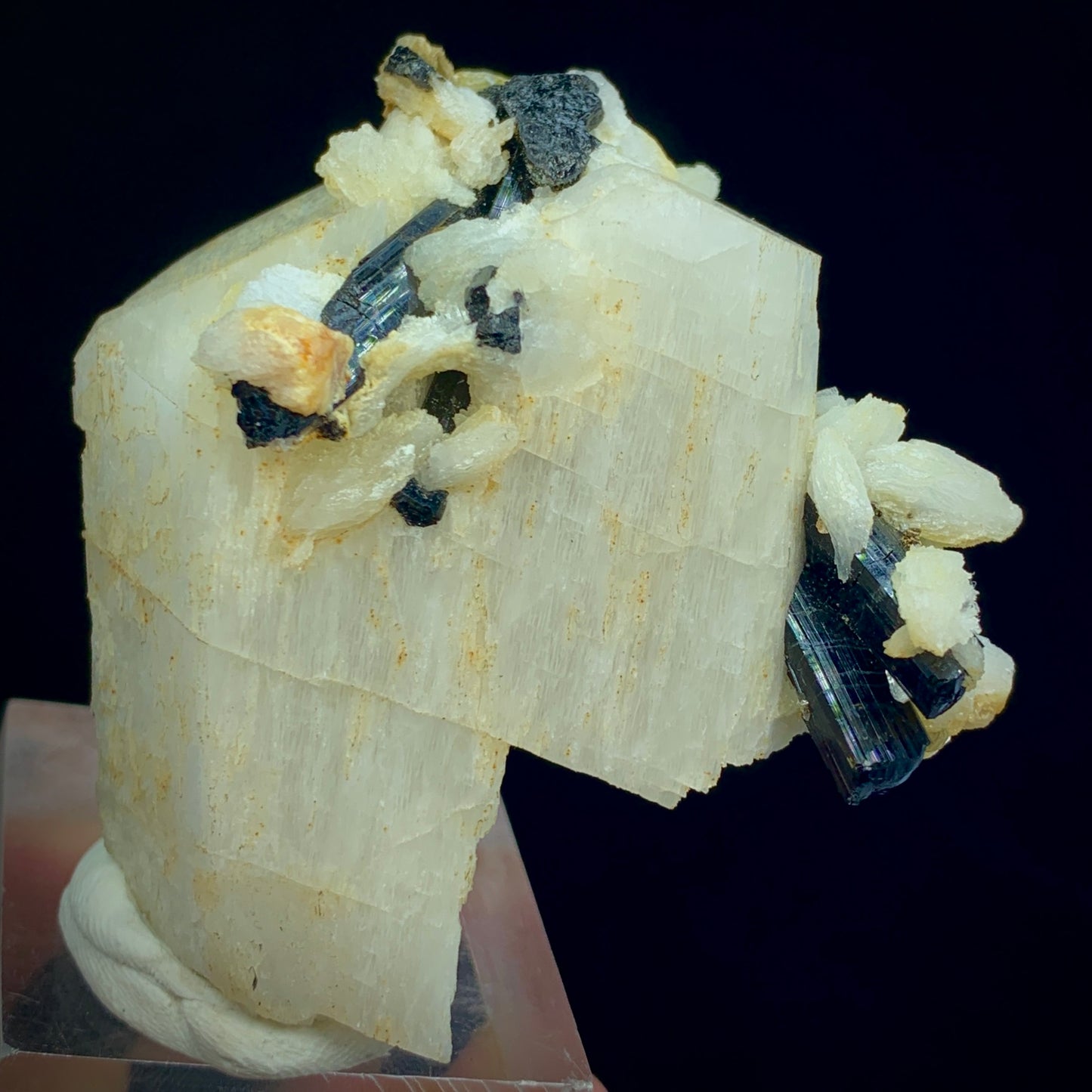 Fluorite Crystal, Schorl, Black Tourmaline, Feldspar Matrix, 605 Carat, Skardu Pakistan, Large Specimen, Collector Grade, Investment Mineral, Aesthetic Cluster