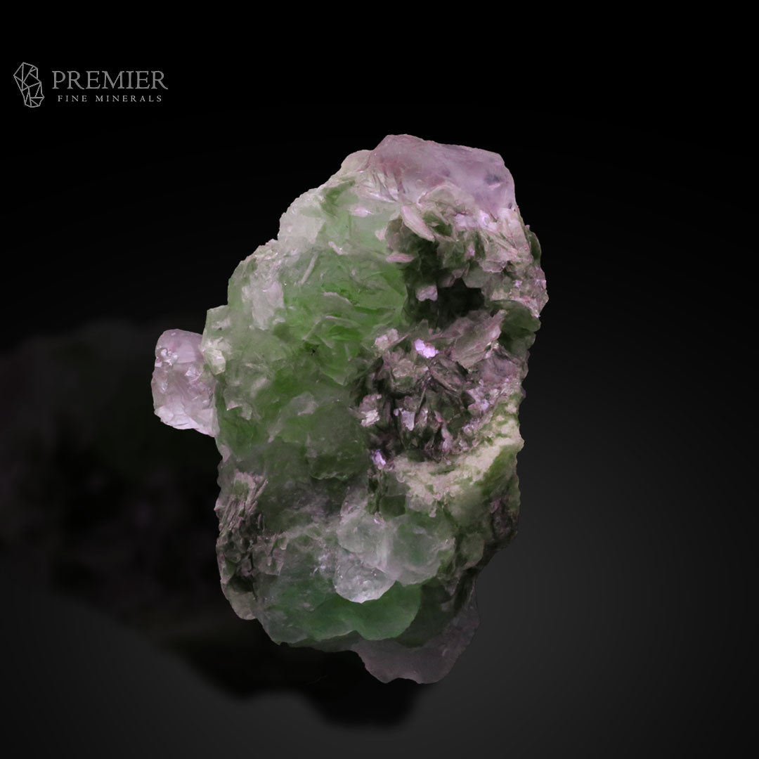 Fluorite, Bi-Color Fluorite, Green Fluorite, Pink Fluorite, Mica, Muscovite, Combination Specimen, 432 Grams, 2160 Carats, Pakistan Mineral, Skardu, Raw Crystal, Collector Grade, Cabinet Specimen, Rare Color