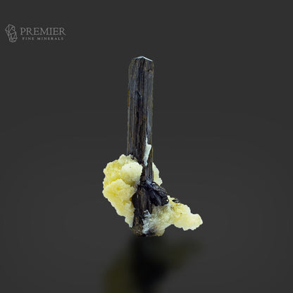 Black Tourmaline Crystal on Feldspar Matrix – Pakistan